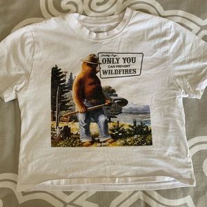 Smokey the bear t-shirt